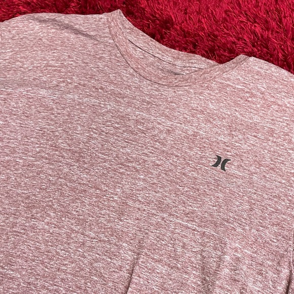 Hurley Surf Skateboard Medium Snowboard Retro Shirt Heather Red - Picture 2 of 6